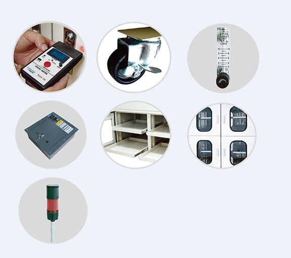 dry cabinet accessories